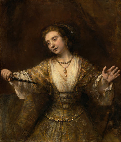 Rembrandt van Rijn — Lucretia
