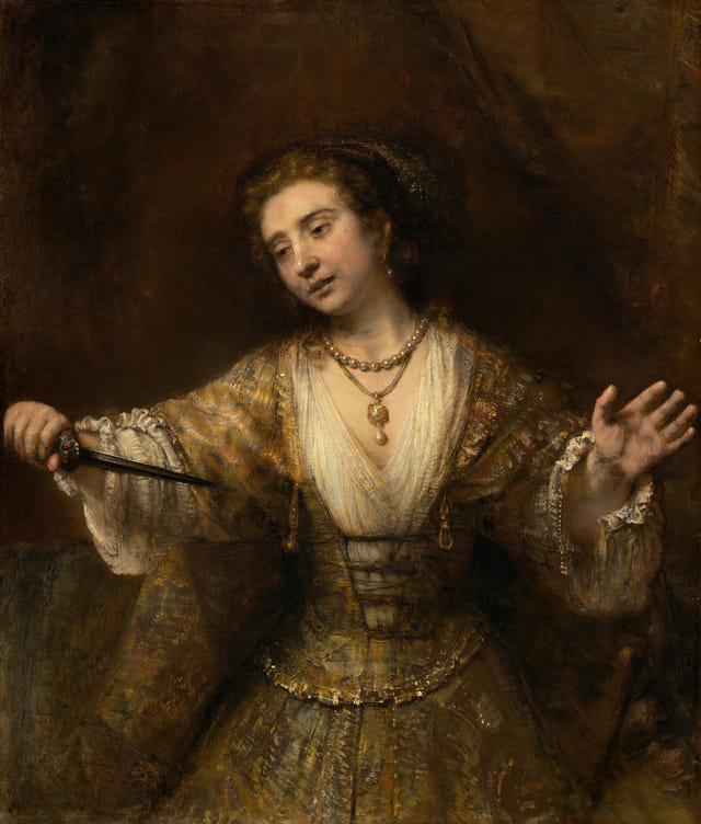 Rembrandt van Rijn — Lucretia