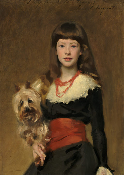 John Singer Sargent — Miss Beatrice Townsend