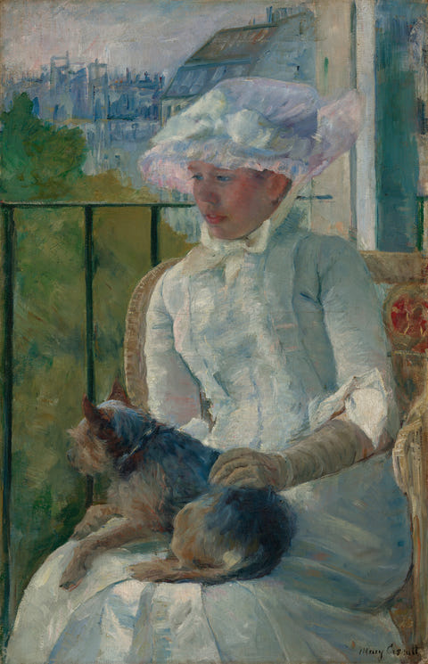 Mary Cassatt — Young Girl at a Window